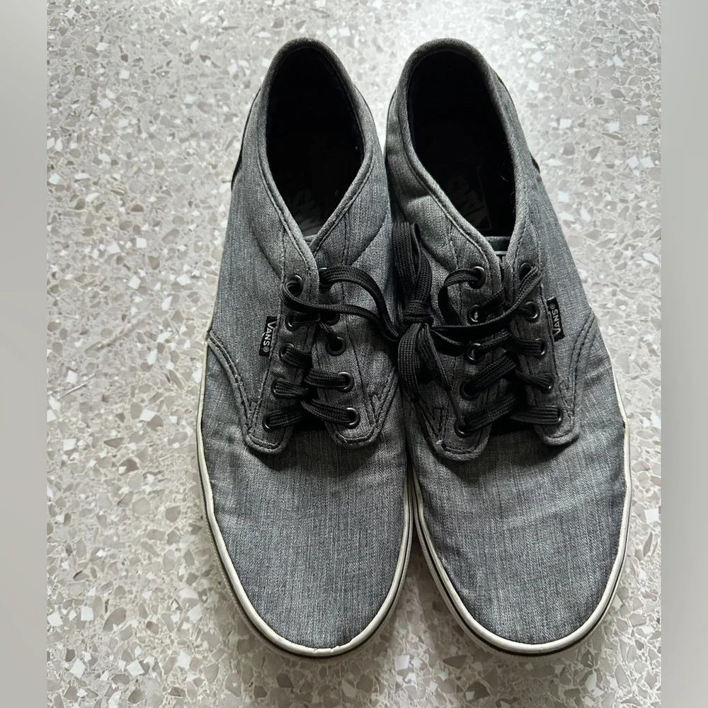 VANS Mens Shoes Size 11.5 Canvas‎ Skater Gray
